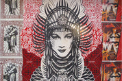 3D Retro Character Portrait retro character portrait mural wall mural wallpaper for dining room - view 3
