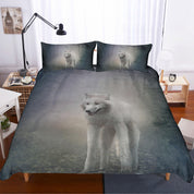 3D Forest Animals Bear Quilt Cover Set Bedding Set Pillowcases 34- Jess Art Decoration