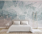 3D geometry pattern wall mural wallpaper 478- Jess Art Decoration