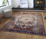 3D Turkish Persian Pattern Non-Slip Rug Mat 22- Jess Art Decoration