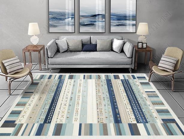 3D Nordic National Style Non-Slip Rug Mat 121- Jess Art Decoration