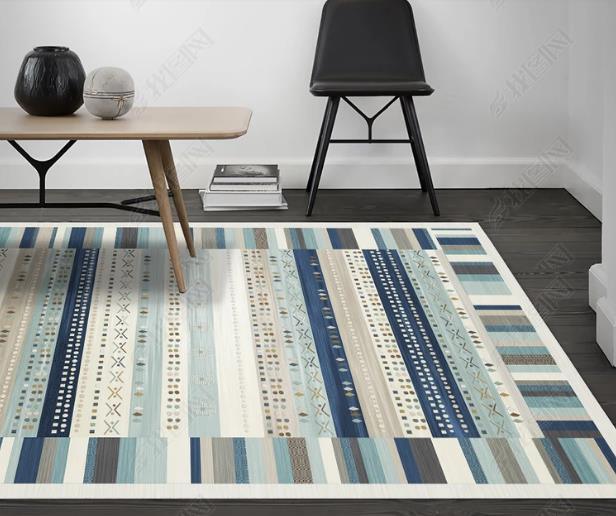 3D Nordic National Style Non-Slip Rug Mat 121- Jess Art Decoration