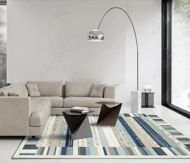 3D Nordic National Style Non-Slip Rug Mat 121- Jess Art Decoration