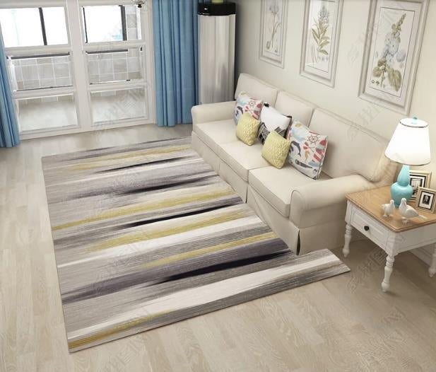 3D Abstract Line Pattern Non-Slip Rug Mat 30- Jess Art Decoration