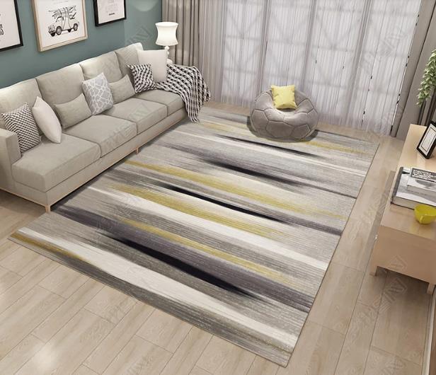 3D Abstract Line Pattern Non-Slip Rug Mat 30- Jess Art Decoration