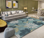 3D Hand Painted Green Flowers Non-Slip Rug Mat 57- Jess Art Decoration