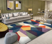 3D Abstract Color Geometric Pattern Non-Slip Rug Mat 29- Jess Art Decoration