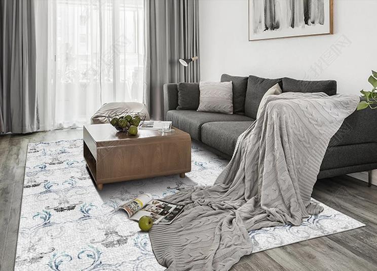 3D European Floral Pattern Non-Slip Rug Mat 121- Jess Art Decoration