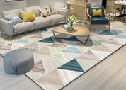 3D Abstract Geometric Triangle Non-Slip Rug Mat 239- Jess Art Decoration