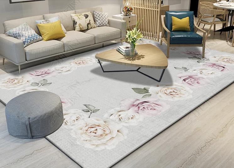 3D Vintage Rose Pattern Non-Slip Rug Mat 127- Jess Art Decoration