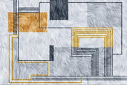 3D Abstract Gray Geometric Pattern Non-Slip Rug Mat 260- Jess Art Decoration