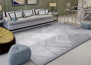 3D Simple Grey Pattern Non-Slip Rug Mat 289- Jess Art Decoration