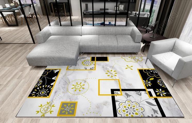 3D Abstract Nordic Pattern Non-Slip Rug Mat 251- Jess Art Decoration