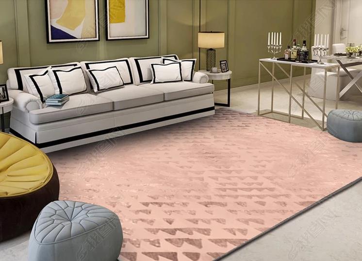 3D Abstract Rose Gold Pattern Non-Slip Rug Mat 293- Jess Art Decoration