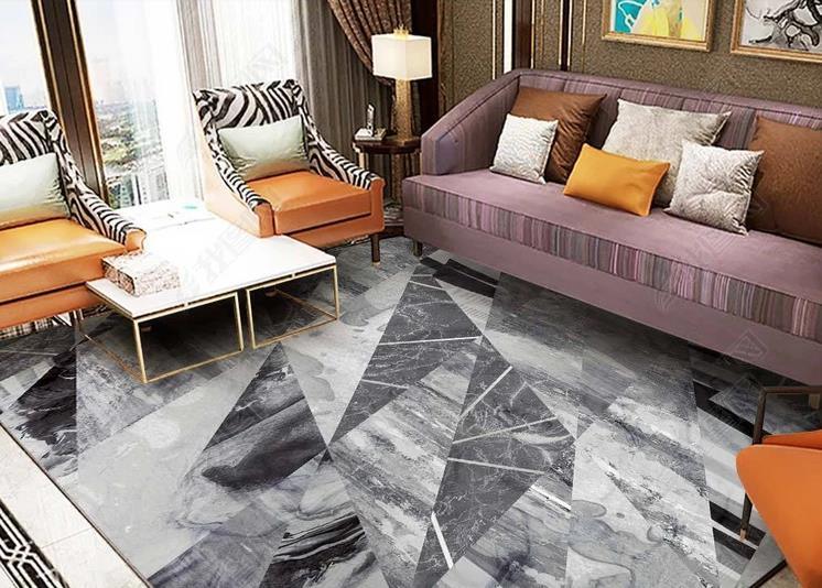 3D Abstract Geometric Pattern Non-Slip Rug Mat 207- Jess Art Decoration