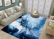 3D Abstract Blue Pattern Non-Slip Rug Mat 278- Jess Art Decoration