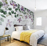 3D Flower Leaves Plants Wall Mural Wallpaper 335- Jess Art Decoration