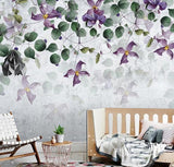 3D Flower Leaves Plants Wall Mural Wallpaper 335- Jess Art Decoration