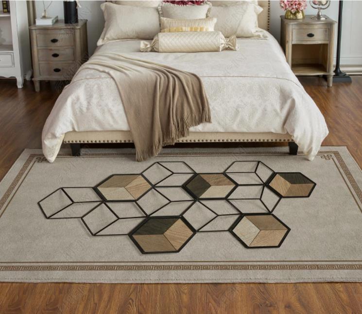 3D Cube Pattern Non-Slip Rug Mat 6- Jess Art Decoration