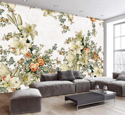 3D Lily Flower Wall Mural Wallpaper 424- Jess Art Decoration