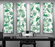 3D Green Tropical Leaves Wall Mural Wallpaper 396- Jess Art Decoration