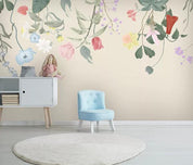 3D Floral Plants Leaves Wall Mural Wallpaper 145- Jess Art Decoration