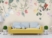3D Floral Plants Leaves Wall Mural Wallpaper 145- Jess Art Decoration