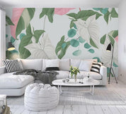 3D Tropical Plants Leaves Wall Mural Wallpaper 143- Jess Art Decoration