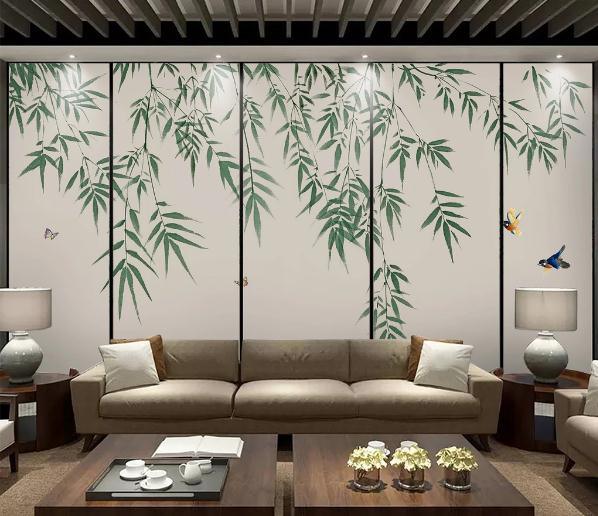 3D Bamboo Wall Mural Wallpaper 494- Jess Art Decoration