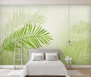 3D Green Leaves Wall Mural Wallpaper 312- Jess Art Decoration