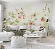 3D Floral Leaves Plants Wall Mural Wallpaper 175- Jess Art Decoration