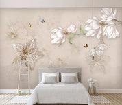 3D Blossom Flower Floral Wall Mural Wallpaper 437- Jess Art Decoration