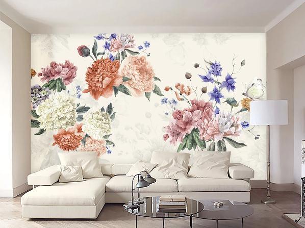 3D Floral Wall Mural Wallpaper 313- Jess Art Decoration