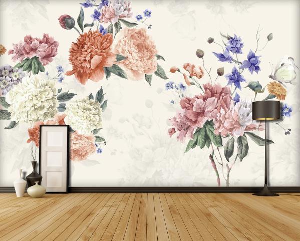 3D Floral Wall Mural Wallpaper 313- Jess Art Decoration