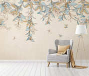 3D Floral Branch Plants Wall Mural Wallpaper 167- Jess Art Decoration