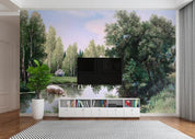 3D Forest Landscape Oil Painting Wall Mural Wallpaper 295- Jess Art Decoration