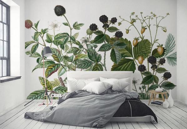 3D Green Plants Leaves Wall Mural Wallpaper 278- Jess Art Decoration