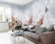 3D Nordic Simplicity Style Flowers Wall Mural Wallpaperpe  359- Jess Art Decoration