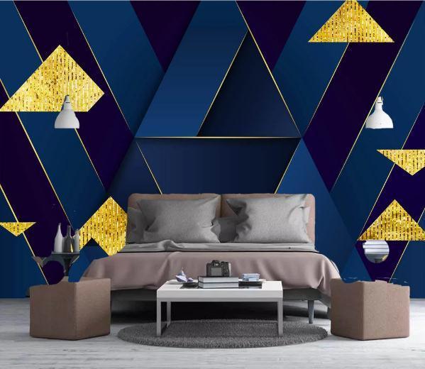 3D Modern Simplicity Geometry Graphical Wall Mural Wallpaperpe 125- Jess Art Decoration