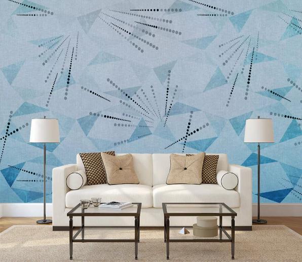 3D Modern Simplicity Geometry Graphical Wall Mural Wallpaperpe 132- Jess Art Decoration