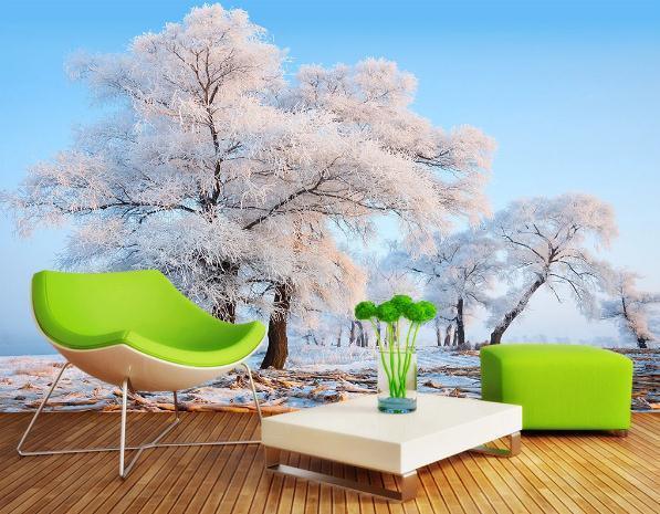 3D Rime Wall Mural Wallpaperpe  493- Jess Art Decoration