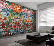 3D Nordic Fresh Flowers Wall Mural Wallpaperpe 126- Jess Art Decoration
