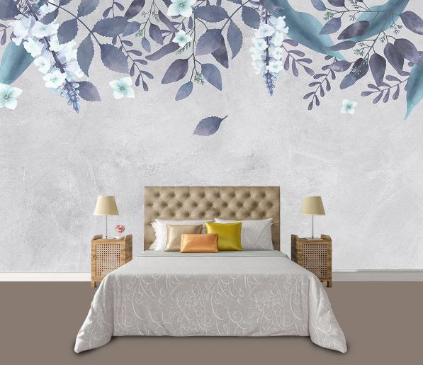 3D Nordic Fresh Flowers Wall Mural Wallpaperpe 30- Jess Art Decoration