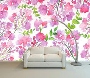 3D Nordic Fresh Flowers Wall Mural Wallpaperpe 86- Jess Art Decoration
