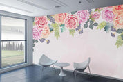 3D Nordic Fresh Flowers Wall Mural Wallpaperpe 108- Jess Art Decoration