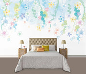 3D Nordic Fresh Flowers Wall Mural Wallpaperpe 94- Jess Art Decoration
