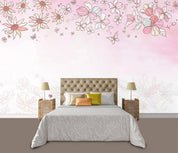 3D Nordic Fresh Flowers Wall Mural Wallpaperpe 100- Jess Art Decoration