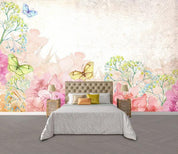 3D Nordic Fresh Flowers Wall Mural Wallpaperpe 71- Jess Art Decoration