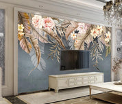 3D Nordic Fresh Flowers Wall Mural Wallpaperpe 28- Jess Art Decoration