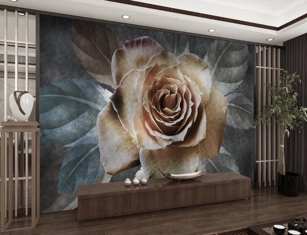 3D Nordic Fresh Flowers Wall Mural Wallpaperpe 29- Jess Art Decoration